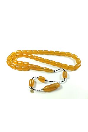 Erkan Çubukçu Usta Işi Imzalı Mühürlü Sertifikalı Sıkma Kehribar