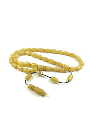 Mesut Elma Usta Işi Imzalı Mühürlü Sertifikalı Sıkma Kehribar