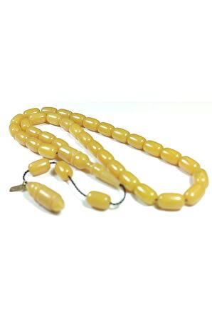 Mustafa Uysal Usta Işi Imzalı Mühürlü Sertifikalı Sıkma Kehribar