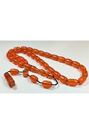 Mehmet Sancaktar Usta Işi Imzalı Sertifikalı Kondüsyon Harikası Ateş Kehribar