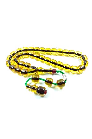 Mahmud Zeyzun Usta Işi Imzalı(İMZASI GÜMÜŞTÜR) Sıkma Kehribar Sertifikalı 2316