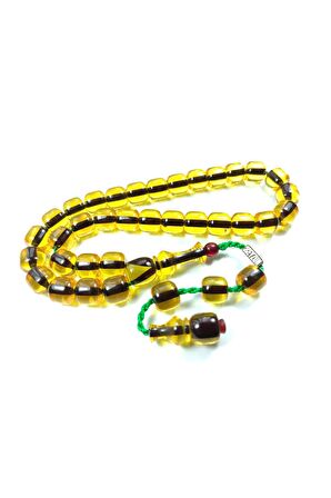 Mahmud Zeyzun Usta Işi Imzalı(İMZASI GÜMÜŞTÜR) Sıkma Kehribar Sertifikalı 2316