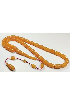 Mehmet Sancaktar Usta Işi Imzalı Sertifikalı Rengin Zirvesi Sıkma Kehribar