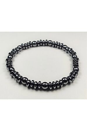 Hematit Kombinli Lüx Bileklik