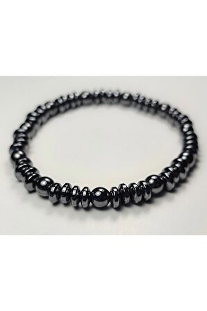 Hematit Kombinli Lüx Bileklik