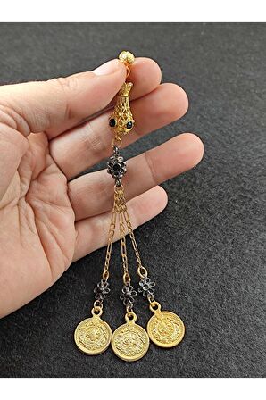 Yeni Model Gümüş Kaplama Tesbih Püskülü