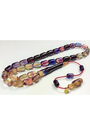 Erkan Çubukçu Usta Işi Imzalı Mühürlü Sıkma Kehribar Sertifikalı