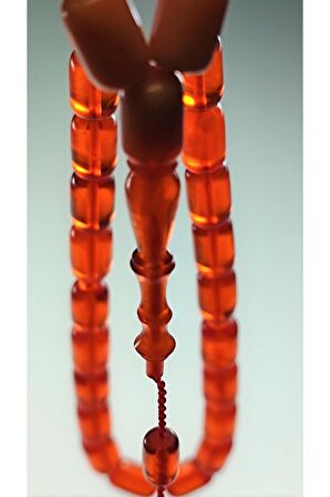 Mehmet Sancaktar Usta Işi Imzalı Sertifikalı Sıkma Kehribar