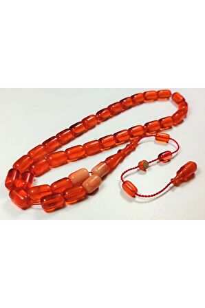 Mehmet Sancaktar Usta Işi Imzalı Sertifikalı Sıkma Kehribar