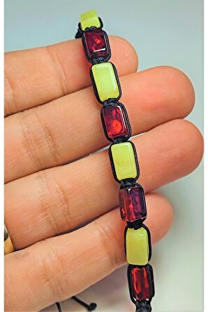 Usta Işi Makarome Örgülü Beyrut Bileklik