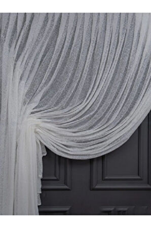 Farbateks Dikim Karlı Yeni Moda Tül Kruvaze Tiyatro Yanki Tül Perde