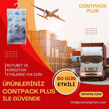 Contpack Plus Askısız Nem Alıcı Rutubet Engelleyici Konteyner Kurutucu 10 Adet 3800 Gr.