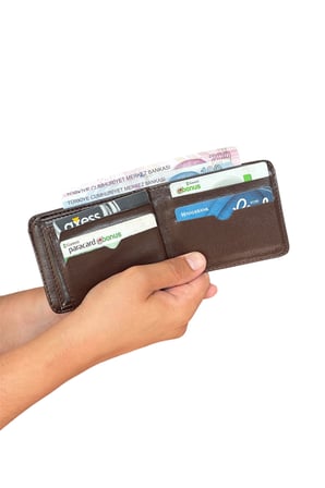 Premium Serisi Özel Kutulu Lüks Deri Klasik Cüzdan Kemer Kartlık Ve Bileklik Erkek Seti