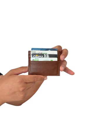 Premium Serisi Özel Kutulu Lüks Deri Klasik Dikey Cüzdan Kemer Ve Kartlık Erkek Seti
