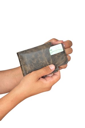 Premium Serisi Özel Kutulu Lüks Deri Yatay Cüzdan Kemer ve Bileklik Erkek Seti