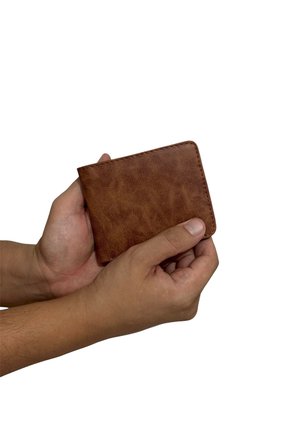 Premium Serisi Lüks Deri Classic Crazy Deri Cüzdan Kartlık Ve Kemer Seti