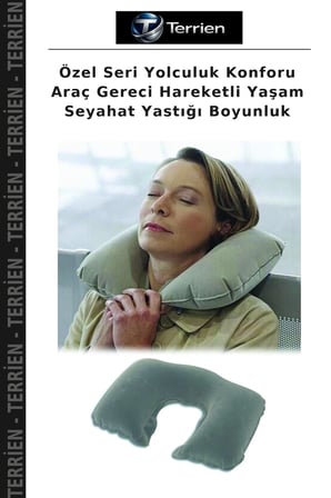 Özel Seri Yolculuk Konforu Araç Gereci Hareketli Yaşam Seyahat Yastığı Boyunluk