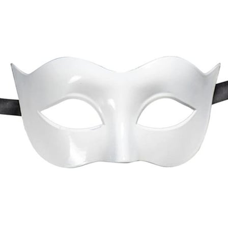Maske Beyaz Renk Masquerade Kostüm Partisi Venedik Balo Si