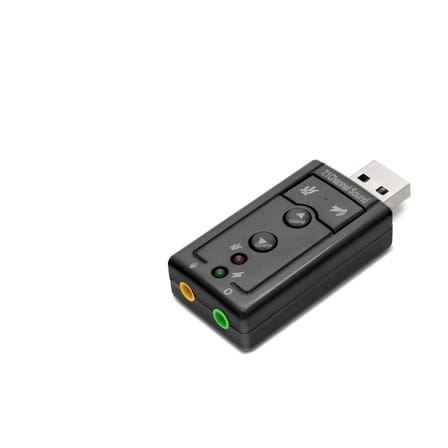 Usb Harici Ses Kartı 7.1 Siyah