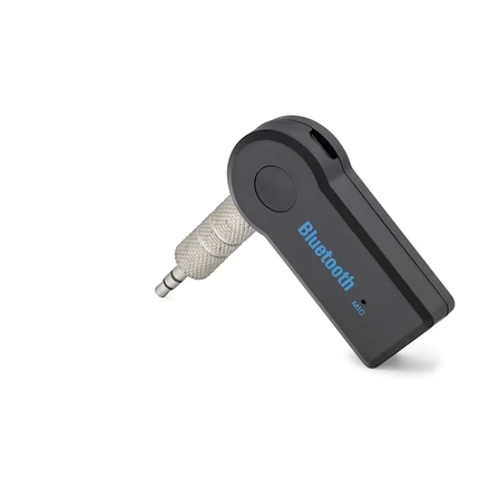 Adaptör Aux Bluetooth Ses Alıcı Handsfree Siyah