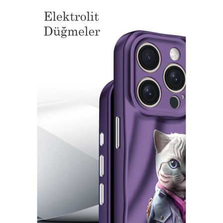 Tcx Iphone 14 Pro Kılıf Crew Desenli Kapak - Çiçek