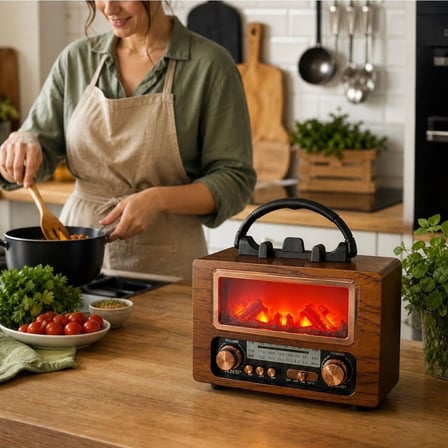 Şık Tasarım Bluetooth Radyo Ve Müzik Çalar Hoparlör