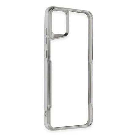 Tcx Galaxy A05 Kılıf Boyi Silikon Kapak - Gümüş