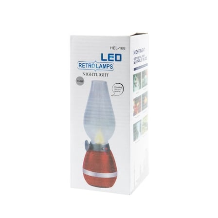 Tcx Retro Gaz Lambasi Tasarimli Led Lamba