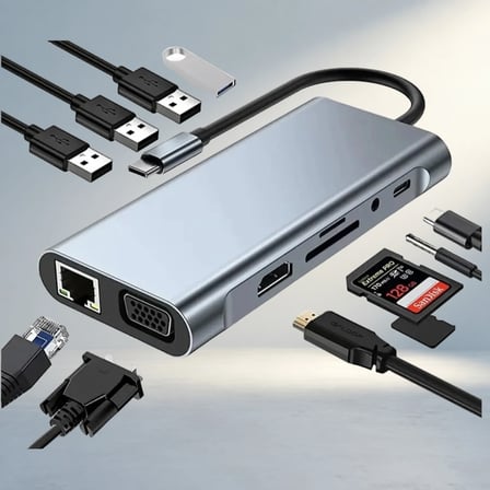 Çoklu Bağlantı Desteği Ile Type-C Çevirici