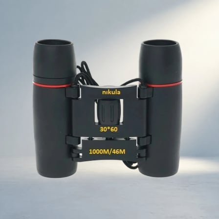 Kompakt Siyah Mini Dürbün 30X60 Taşınabilir Optik