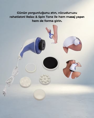 Yağ Yakma Masaj Makinesi 1 Adet - Kas Rahatlatıcı