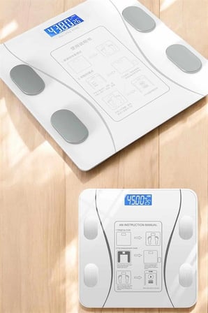 Bluetooth Akıllı Tartı 3-180 Kg Vücut Kitle Ölçer
