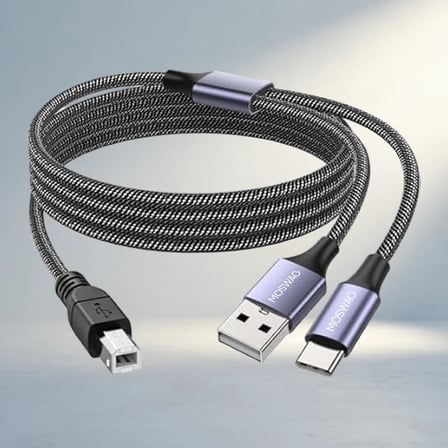 Pratik Type-C Yazıcı Kablosu Ile Hızlı Veri Aktarımı