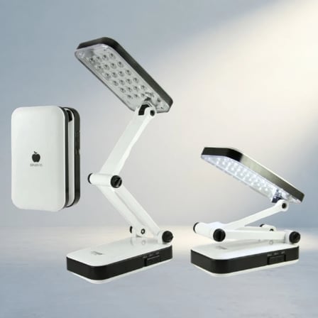 Şarjlı Oynar Başlıklı Led Masa Lambası