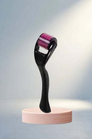 Titanyum Uçlu 540 Iğneli Derma Roller 1 Mm Cilt Bakımı