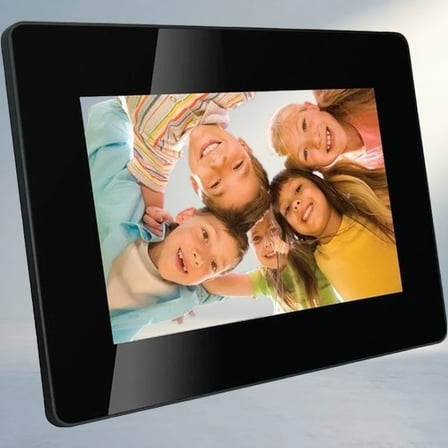Dijital Fotoğraf Çerçevesi 7 İnç Lcd Ekran Ile Kullanım Kolaylığı