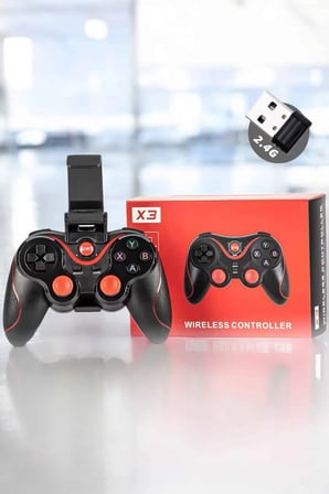 Bluetooth Bağlantılı Android Uyumlu Gamepad X3 Game Stick