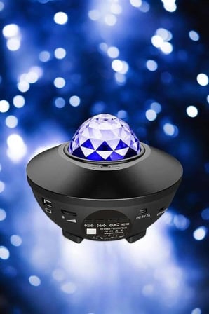 Taşınabilir Bluetooth Projektör Yıldız Gece Lambası 1 Adet