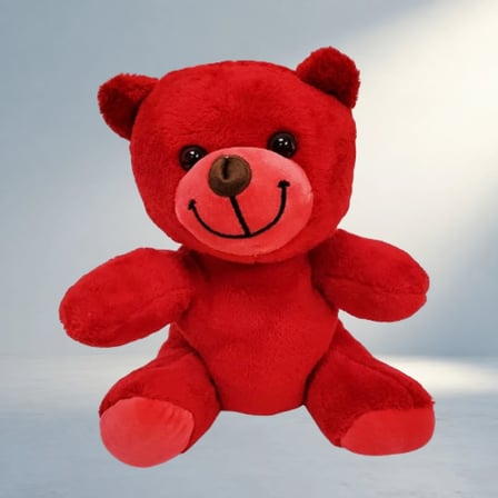 Şirin Kırmızı Peluş Hediye Seçeneği