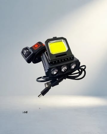 Çok Modlu Usb Şarjlı Kafa Feneri 800 Lumen