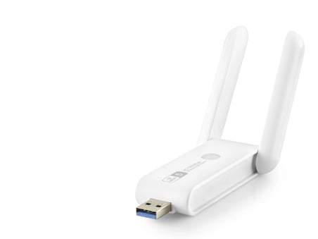Yüksek Performanslı Dual Band Usb Wifi Adaptör 650 Mbps