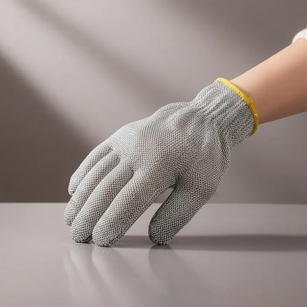 Mutfak Temizliği İçin Alüminyum Folyo Kaplama Koruyucu Tekli Eldiven