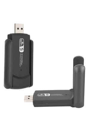 Kablosuz Wifi Adaptörü Çift Antenli Usb 3.0 5Ghz Desteği