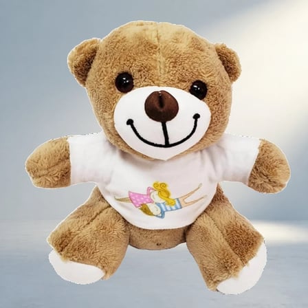 Kişiye Özel Sevimli Peluş Tişört Seti