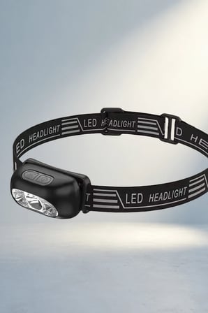 Şarj Edilebilir Led Kafa Lambası 4 Modlu Su Geçirmez