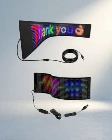 Estetik Atmosfer Işığı Rgb Led Panel Gece Kullanımı Için