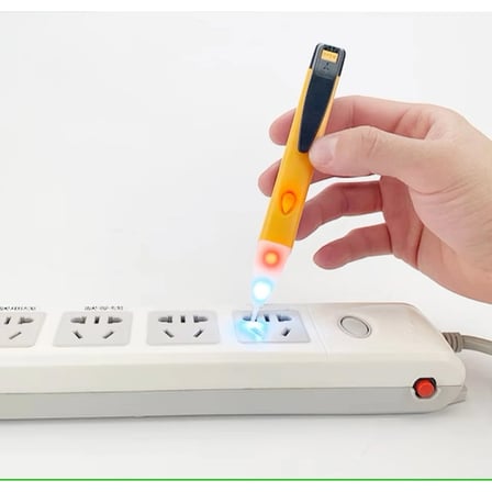 Ayarlanabilir Hassasiyetli Kalem Tipi Led Işıklı Elektrik Akımı Dedektörü