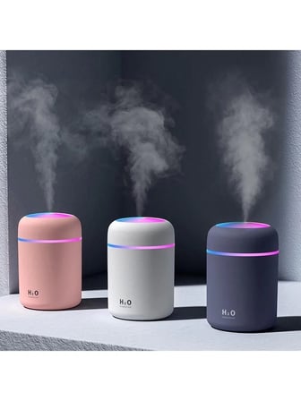 Led Işıklı Mini Oda Hava Nemlendirici 1 Adet