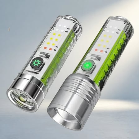 Fonksiyonel Şarjlı Led Fener Kamp Ve Ev Kullanımı Için