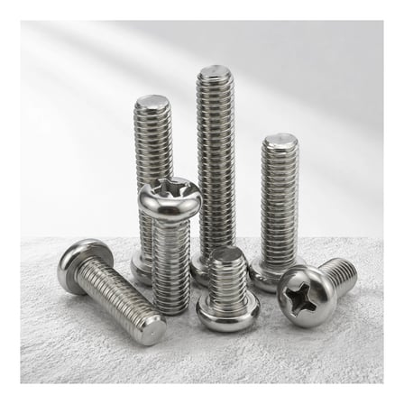 M6 X 50 Ysb Vida Seti 10 Adet Yıldız Başlı Metal Cıvata